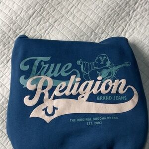 True Religion Blue Hoodie